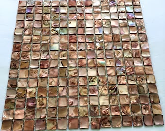 Dark Mother of Pearl Mosaic Tile - Kitchen, Bath & Shower