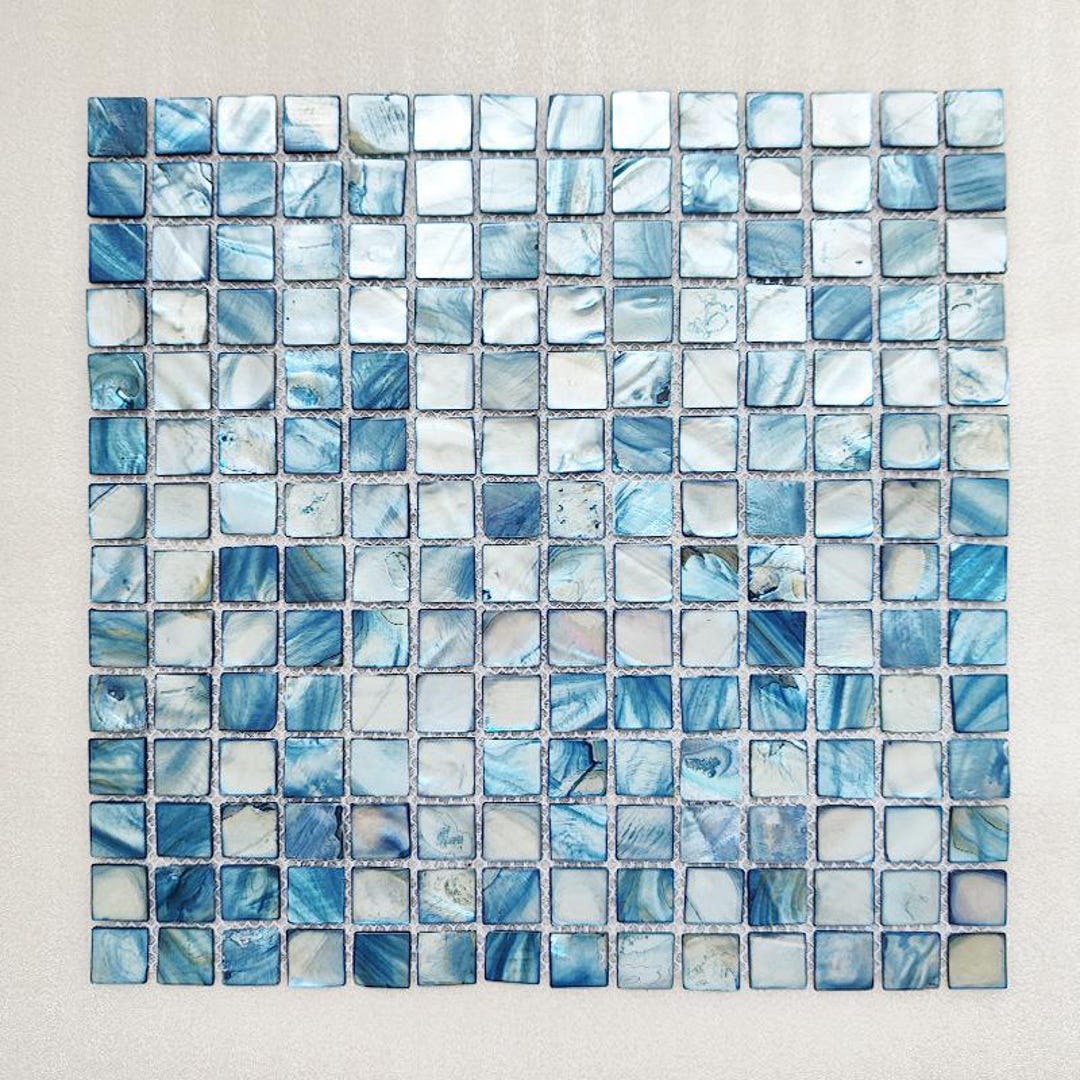 Dyed Ash Mother of Pearl Mosaic Tile for Bathroom Kitchen and Shower ...
