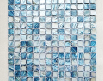 Dyed Ash Mother of Pearl Mosaic Tile for Bathroom Kitchen and Shower Wall Tile