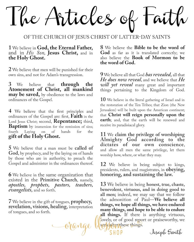 lds-articles-of-faith-printable