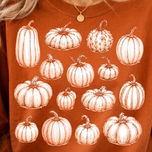 Pumpkin Patch Png, Modern pumpkin Png, Preppy Fall pumkin, Millennial pumpkin, Cute Pattern Pumpkin Sublimation, Thanksgiving pumpkin png