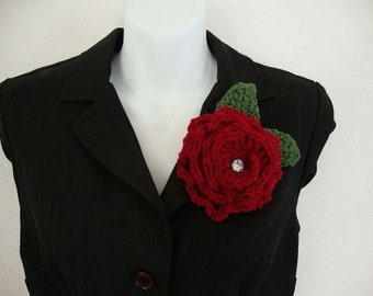 Crochet Rose Pattern PDF Pattern Only