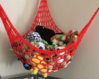 Crochet Triangle Toy Hammock Stuffed Toys Pattern