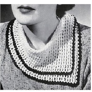 Vintage Triangle Scarf Pattern