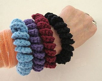 Crochet Chunky Cuffs Pattern  Instant Download
