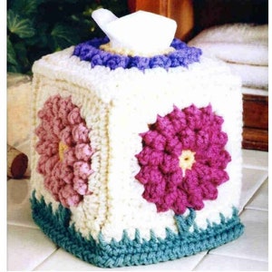 Crochet Tissue Box Cover Pattern