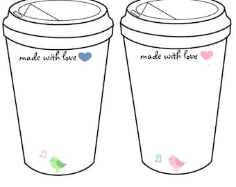 Crochet Coffee Cup Cozy Insert For Displaying Your Cup Cozies