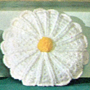 Vintage Daisy Pillow Pattern