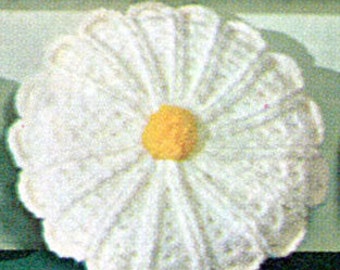 Vintage Daisy Pillow Pattern