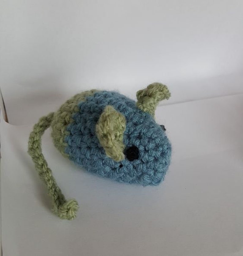 Crochet Mouse Cat Kitty Toy Pattern PDF Etsy
