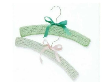 Crochet Clothes Hanger Cover Pattern