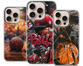 Basketball \ NBA Phone Case Gift Art for iPhone 17Pro, 16, 15, 14, 13, 12, Samsung S25, S24, S23, S22, A16, A26, A56, Pixel 10, 9
