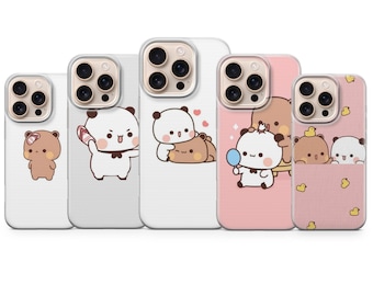 Bubu Dudu Bear Phone Case, Paar Kunst, Schutz TPU Gel