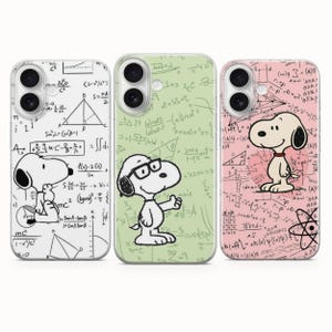 Snoopy & Woodstock mobilskal, mattedesign, mjuk TPU-gel