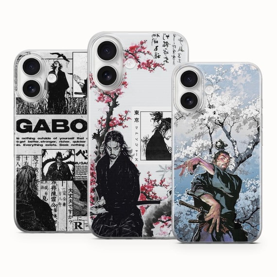 Manga Lover Phone Case Japanese Anime Newsprint Gift Art for iPhone 17 Pro Max, 16e, 15, 14, 12 Samsung S25 Ultra, S24 FE, A56, Pixel 10 XL