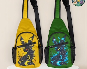 Umbreon Crossbody Bag | Anime Creature Shoulder Purse