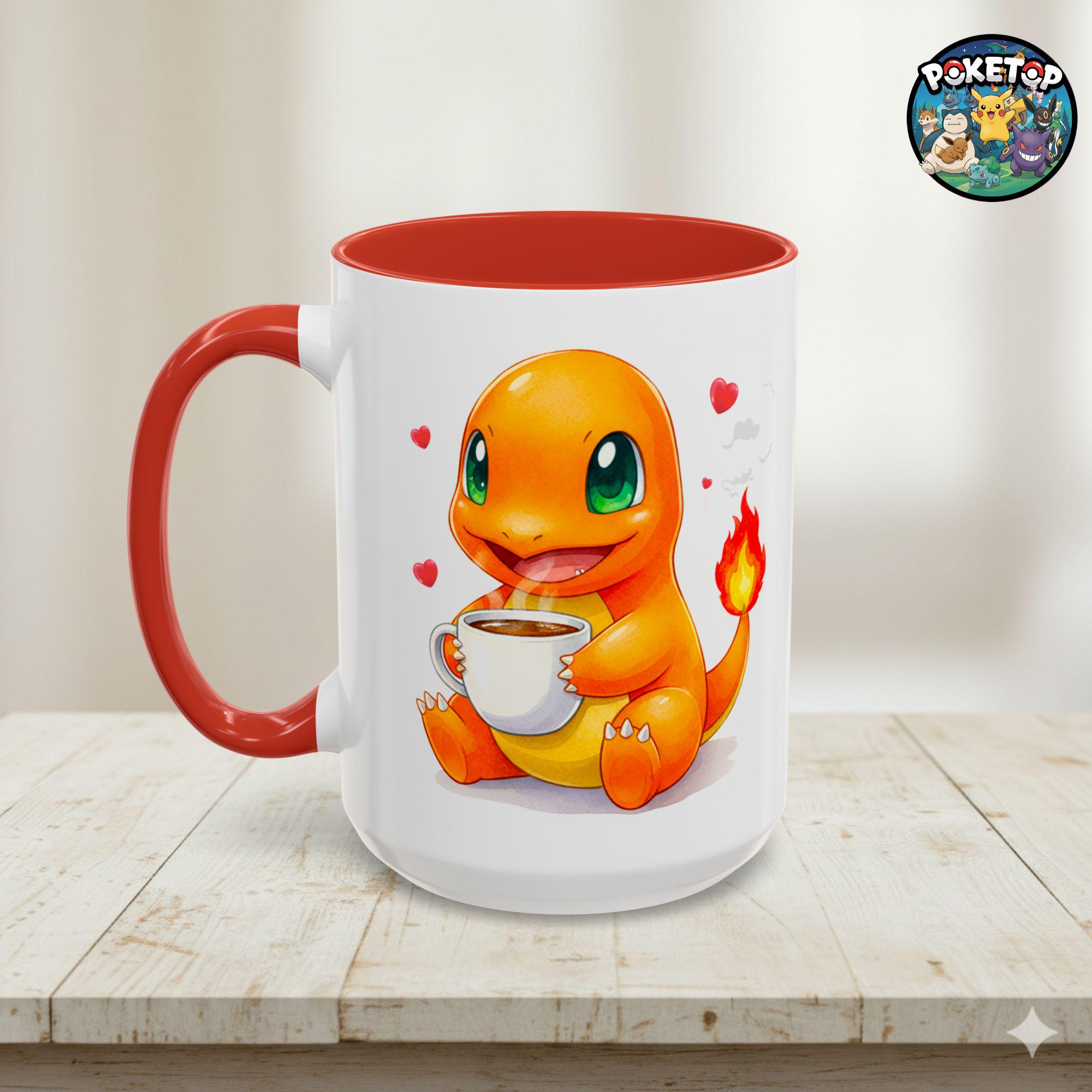 Offizielle Glurak Tasse | 320 Ml Keramik-Becher Mit Logo | In Geschenkbox – Perfekt Für Pokémon-Fans