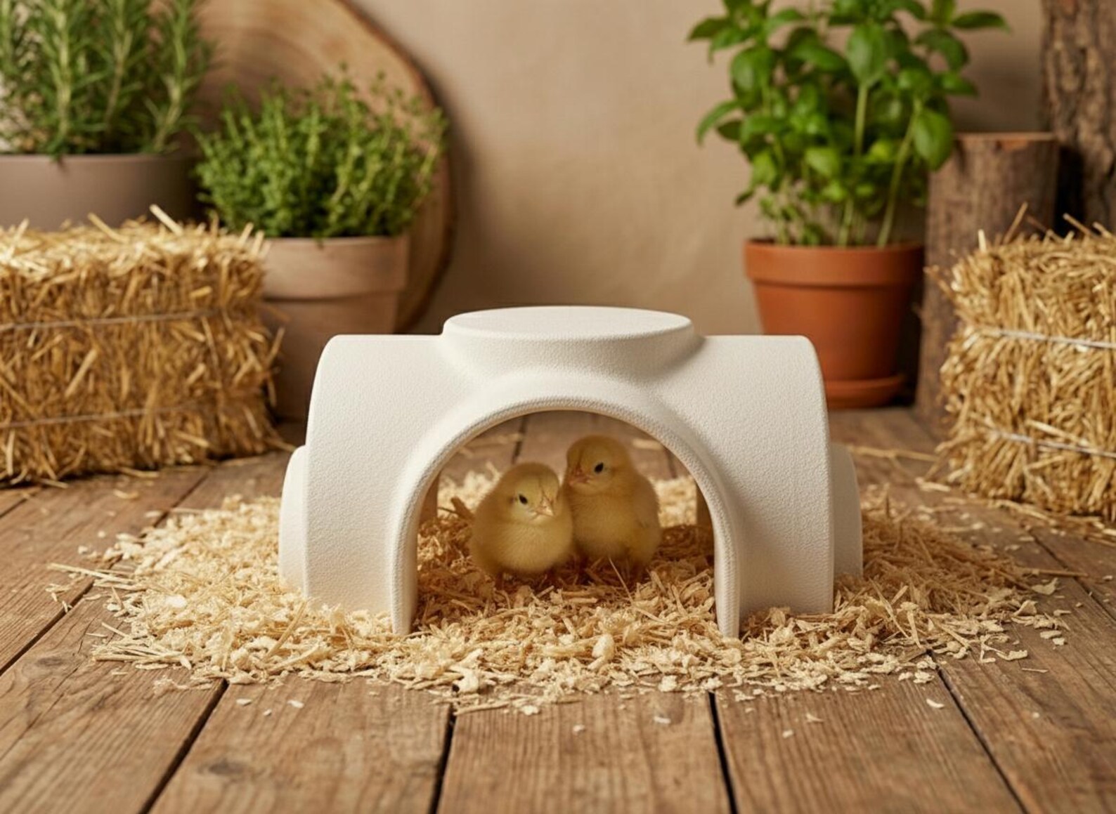 Chick Playhouse 3D Print File | Printable Chick Shelter & Play ...