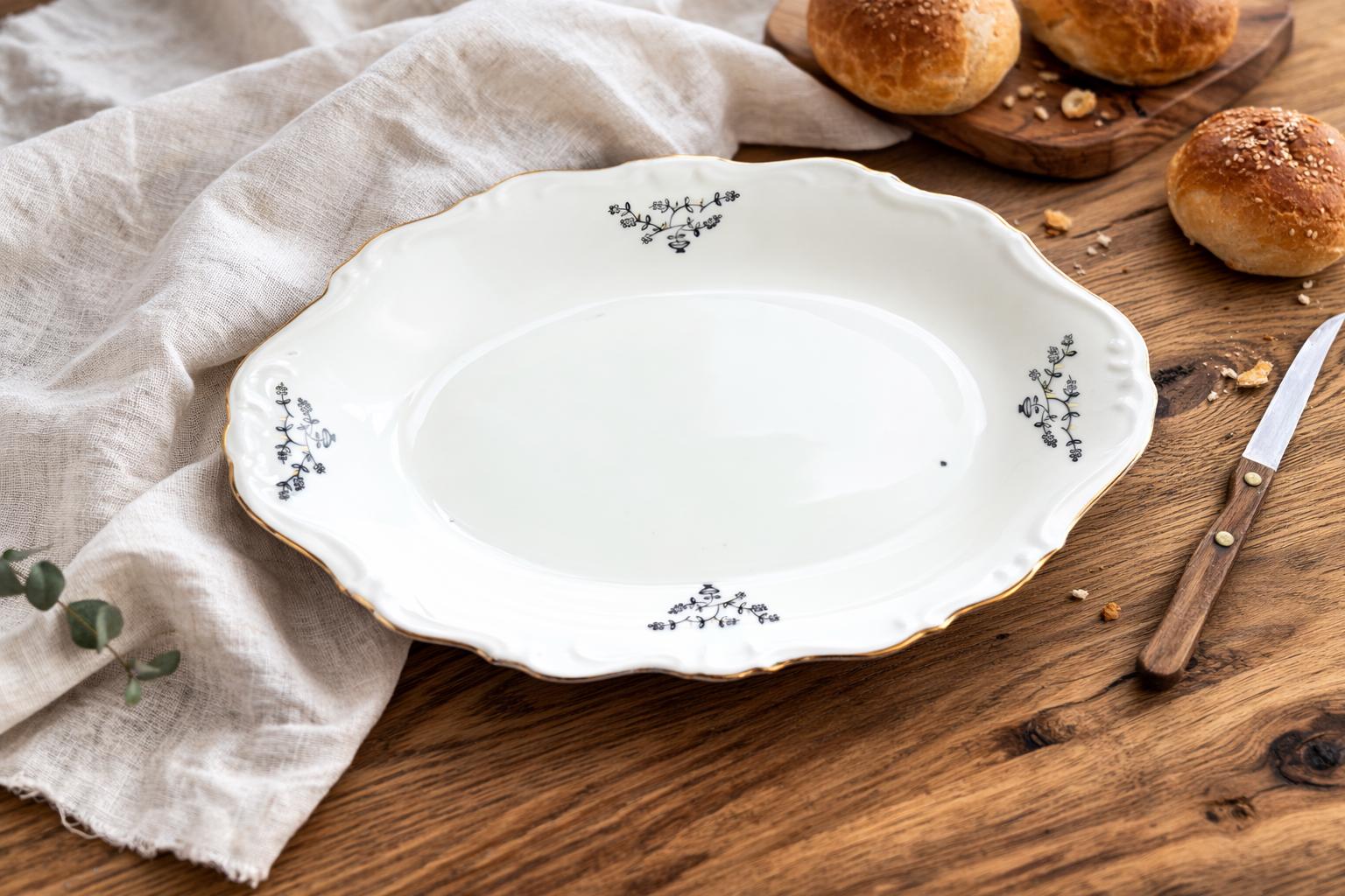 Karlskrona Art Deco Plate - Etsy