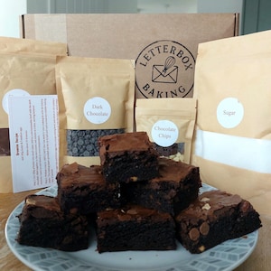 Brownie Baking Kit: Easy Homemade Letterbox Gift