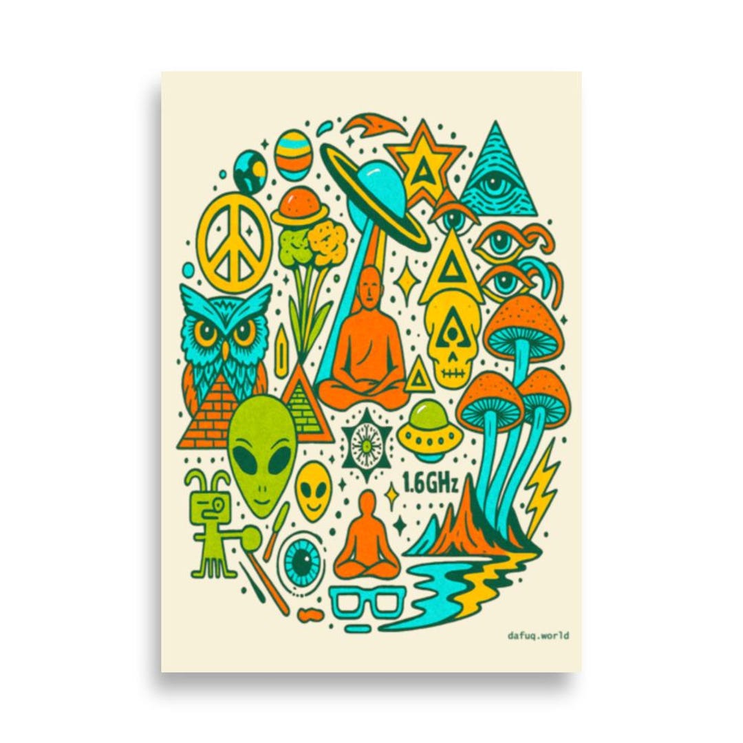 The Conspiracist - Poster - Etsy