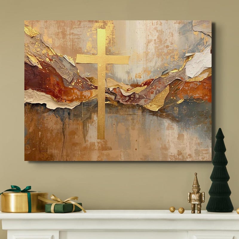 Large Christian Wall Art - Etsy