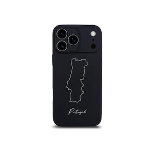 Funda para móvil con mapa de Portugal y bandera portuguesa - para iPhone y Samsung