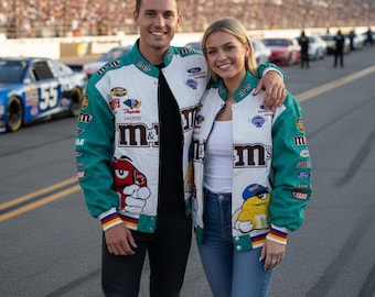 M&MのNASCARレーシングジャケット - Etsy 日本