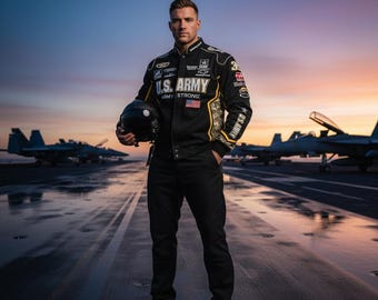 US Army Jacke | Cordura Bomberjacke | Satin gefüttert | Gratis T-Shirt + Balaclava