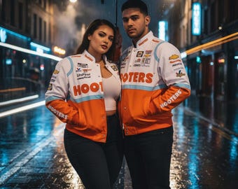 Unisex Vintage Rennjacke | Cordura gepolsterter Bomberjacke | Sublimations-Motorsport-Druck | Gratis T-Shirt + Balaclava