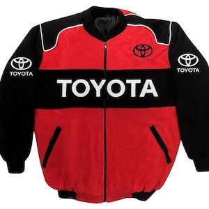 Vintage BMW Racing Jacke im Nascar-Stil bestickter Bomber mit kostenlosen Geschenken inklusive