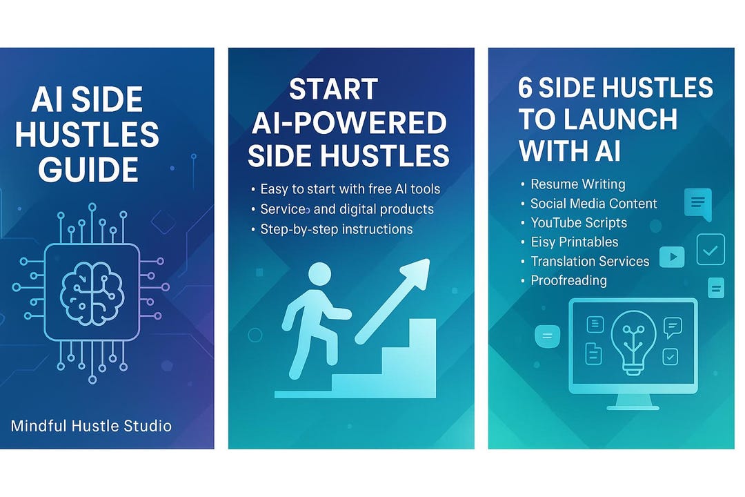 AI Side Hustle Guide - How to Make Money Online With Artificial ...