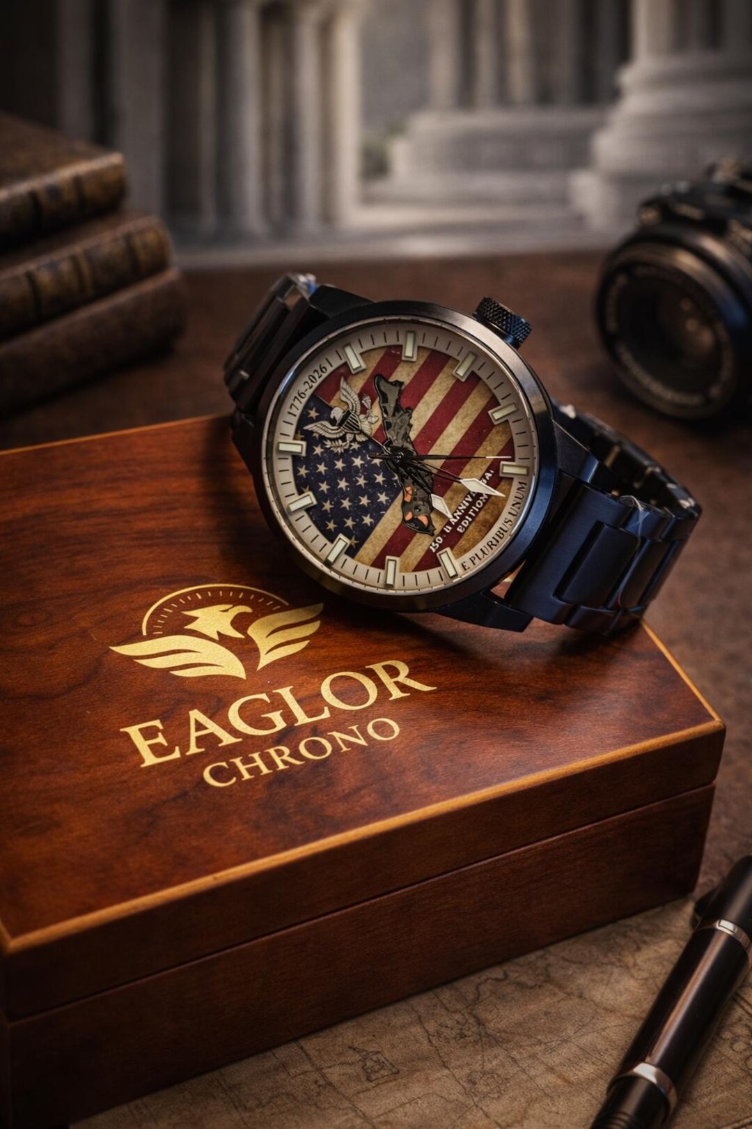 Usps Watch USA Patriot Automatic Watch – Commemorative Timepiece, 250th ...
