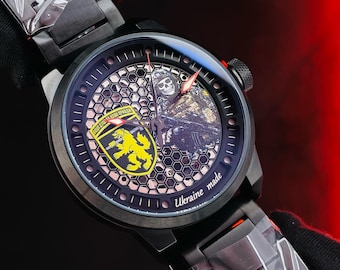 Reloj militar personalizado / Parche de unidad personalizado / Hecho solo para ti