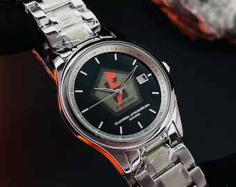 Custom Logo Watch for Business Gift, Personalized Mechanical Wristwatch, Logo Watch Band