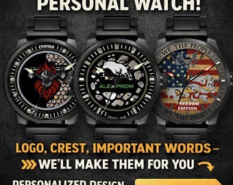 Custom Watch Face Design – Personalized Digital Preview (Digital Product)