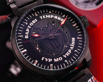 Reloj de pulsera personalizado para reconocimiento militar / Fabricamos un reloj personalizado para cada persona / Calidad impresionante