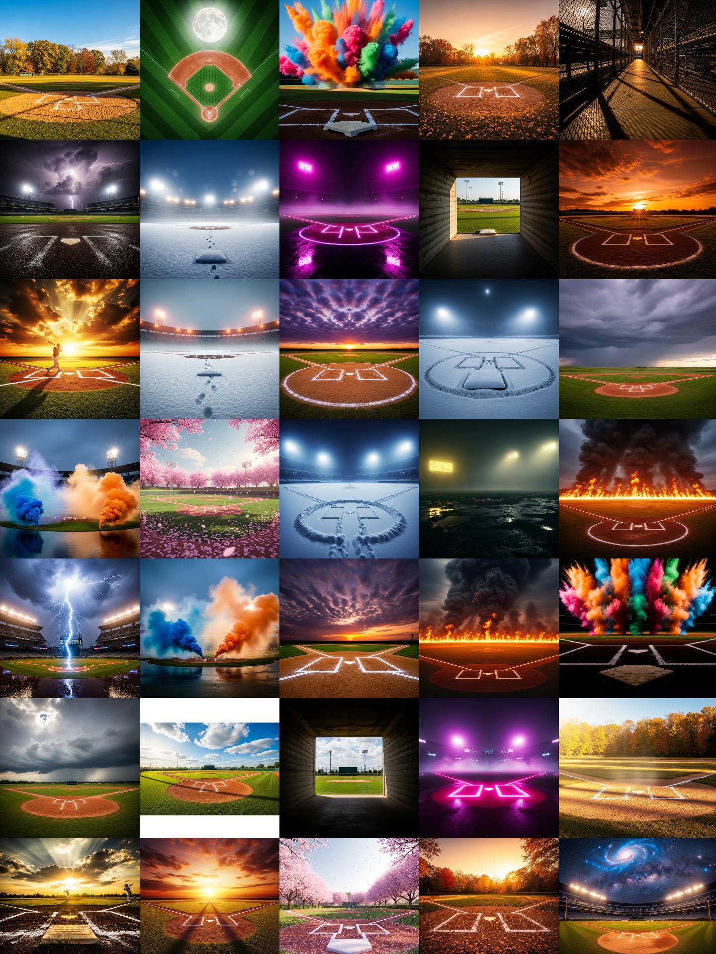 150 Baseball & Softball Backdrops, Stadium Lights Backgrounds, Baseball ...