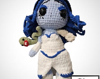 Dead Bride crochet plushies