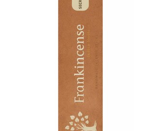 Frankincense Incense Sticks | Masala Resin Aroma, 100g Slow Burning for Prayer Meditation Yoga