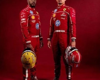 ルイス・ハミルトン フェラーリ レーシングスーツ 2025 レーシング