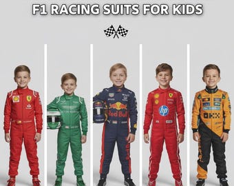 KIDS and Adult Custom F1 Go Kart Racing Suits: CIK/FIA Level 2 Approved