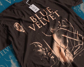 Blue Velvet Movie T-shirt: Vintage Horror Unisex Graphic Tee