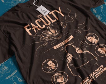The Faculty Movie T-shirt: Vintage Horror Unisex Graphic Tee