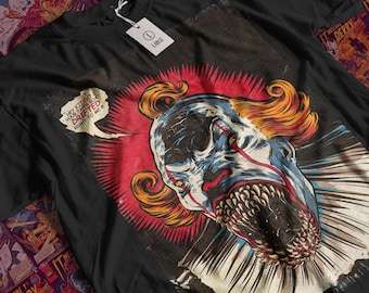 Amazon Best Seller - Aesthetic IT Welcome to Derry Movie T-shirt: Vintage Horror Movie Unisex Graphic Tee