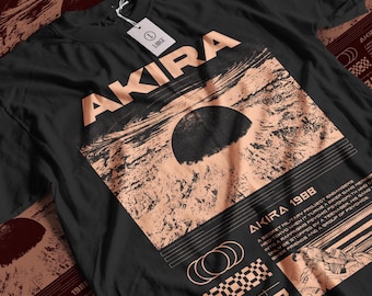 Amazon Best Seller - Akira Anime Graphic Tee: Vintage Style Unisex T-Shirt