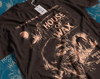 House of Wax Movie T-shirt: Vintage Horror Unisex Graphic Tee