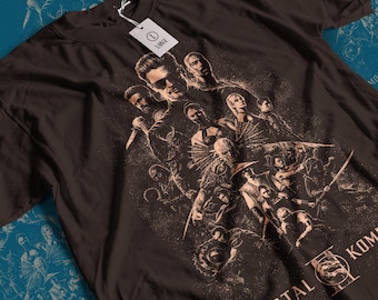 Mortal Kombat 2 Movie T-shirt: Vintage Unisex Graphic Tee