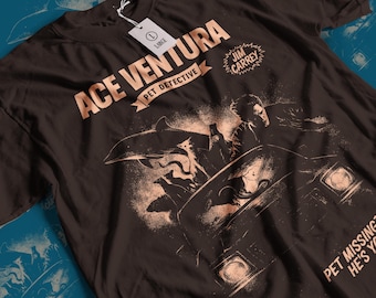 Ace Ventura Movie T-shirt: Vintage Adventure Unisex Graphic Tee