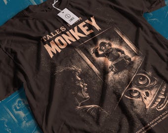 Tales form The Monkey Movie T-shirt: Vintage Horror Unisex Graphic Tee
